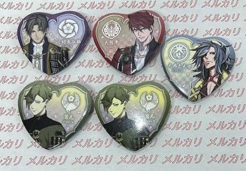 刀剣乱舞　ハート缶バッジ　まとめ売り 刀剣乱舞-ONLINE- ハート缶バッジコレクション 五